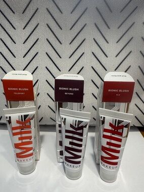 Milk Makeup Bionic Blush in Teleport, Beyond and Fly- Set of 3- $24 retail each